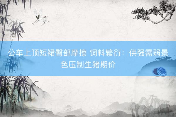公车上顶短裙臀部摩擦 饲料繁衍：供强需弱景色压制生猪期价